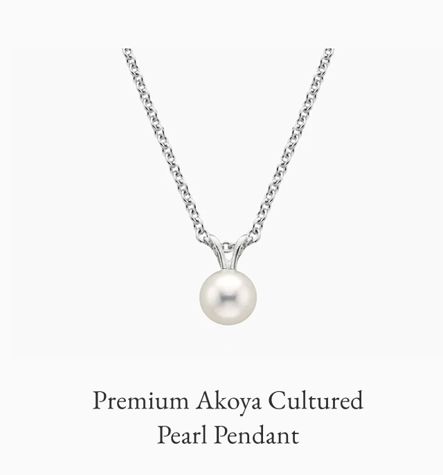 Premium Akoya Cultured Pearl Pendant