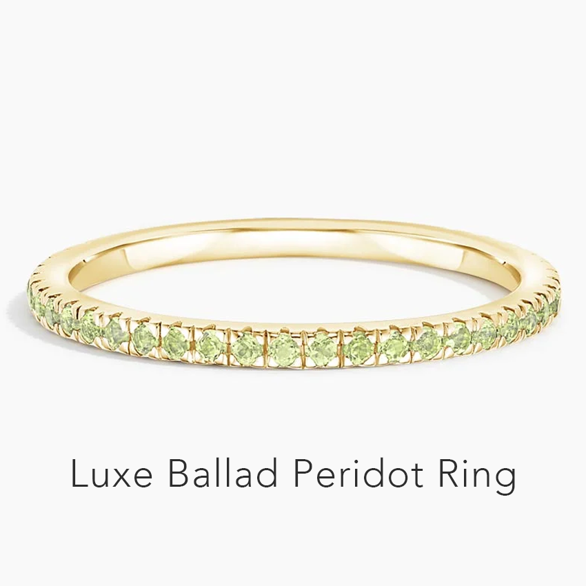 Luxe Ballad Peridot Ring
