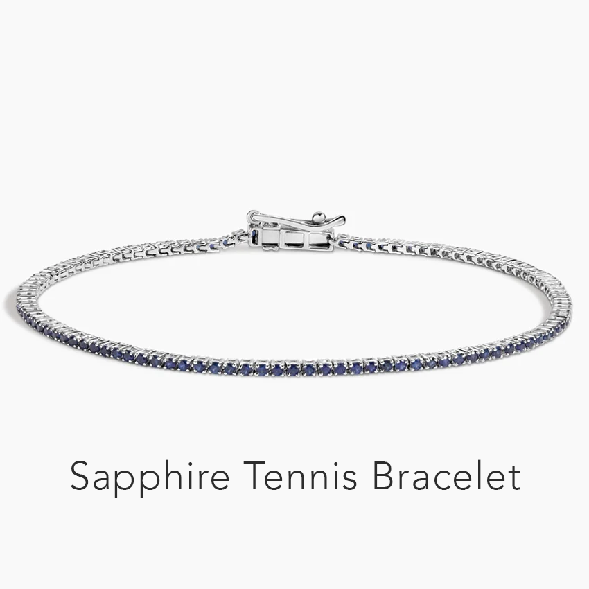 Sapphire Tennis Bracelet 
