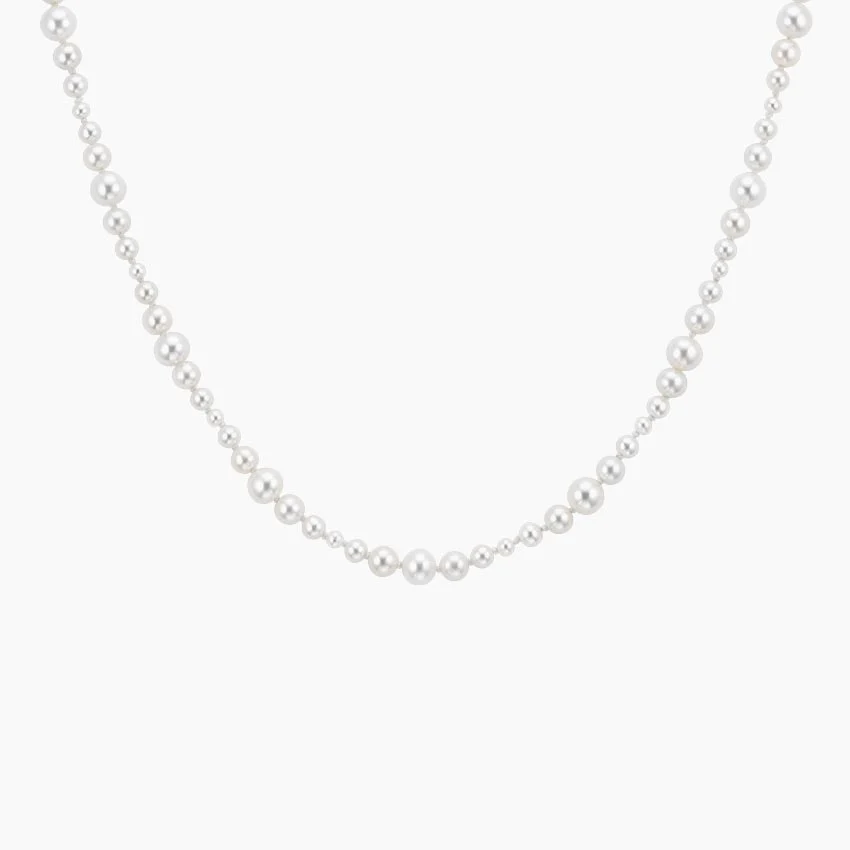 Graduated Cultured Pearl 16 in. Necklace