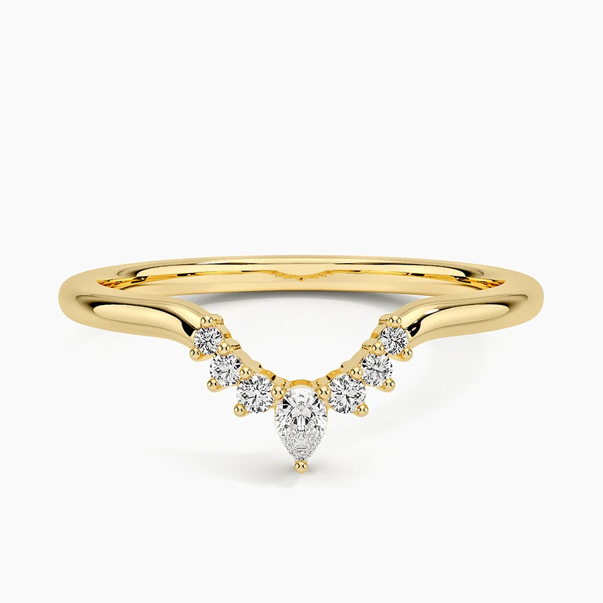 Lunette Diamond Ring