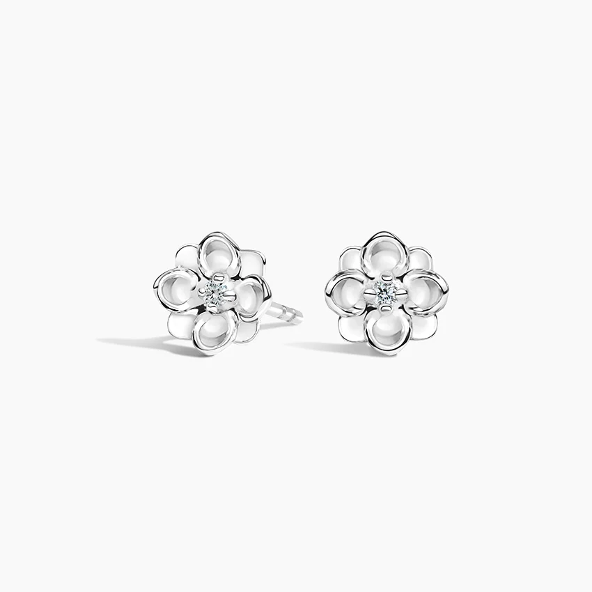 Magnolia Diamond Earrings