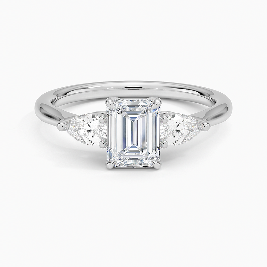 Opera Three Stone Diamond Ring