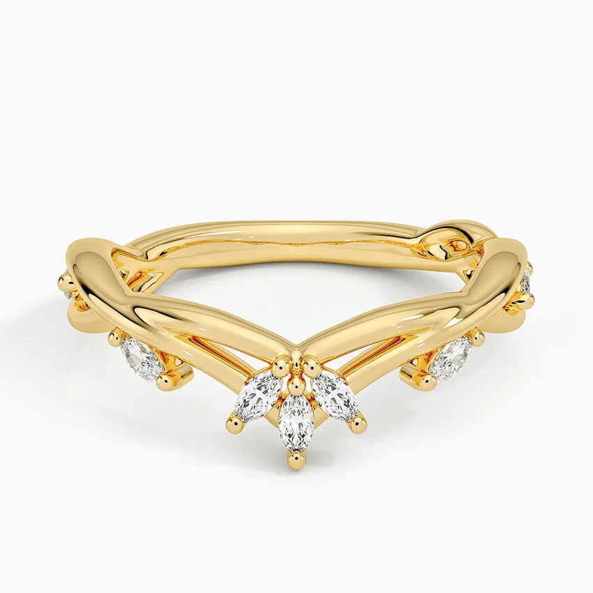 Secret Garden Contour Diamond Ring