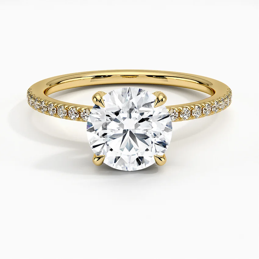 Viviana Ring with 1.5ct Round Lab Diamond