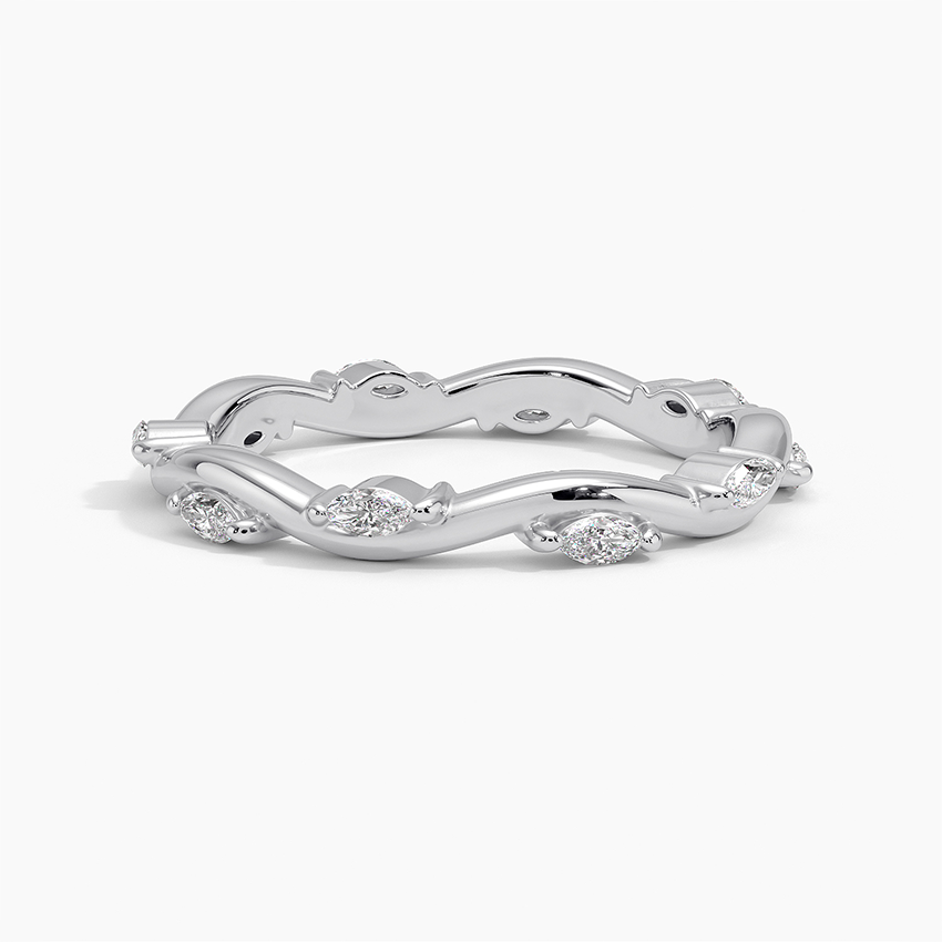 Winding Willow Eternity Diamond Ring