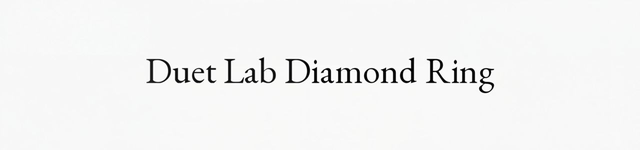 Duet Lab Diamond Ring 