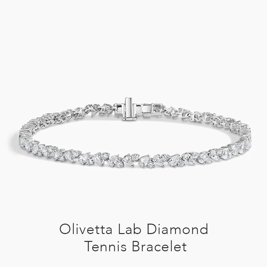 Olivetta Lab Diamond Tennis Bracelet 