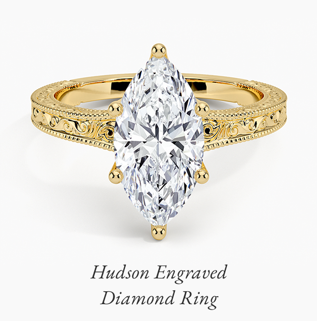 Hudson Engraved Ring