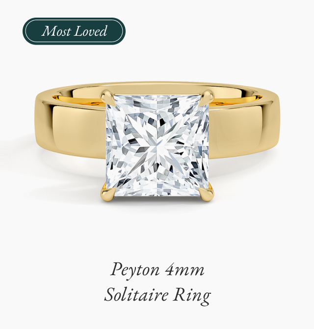 Peyton 4mm Solitaire Ring