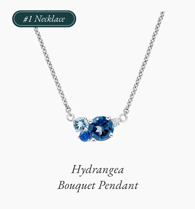 Hydrangea Bouquet Pendant