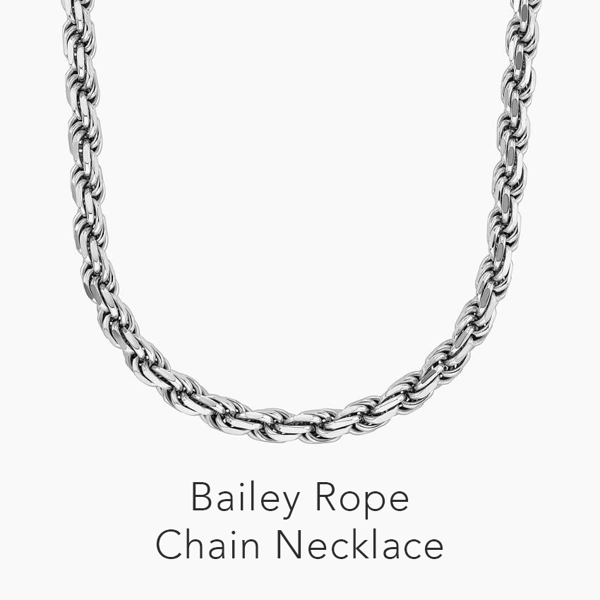 Bailey 24 in. Rope Chain Necklace 