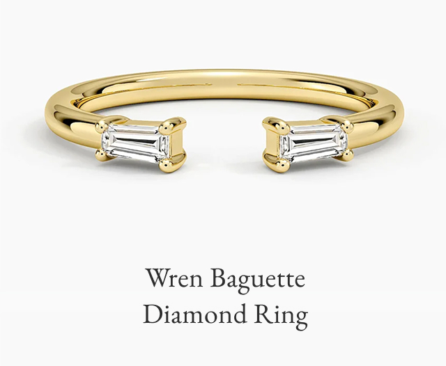 Wren Baguette Diamond Ring