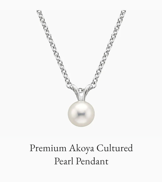 Premium Akoya Cultured Pearl Pendant 