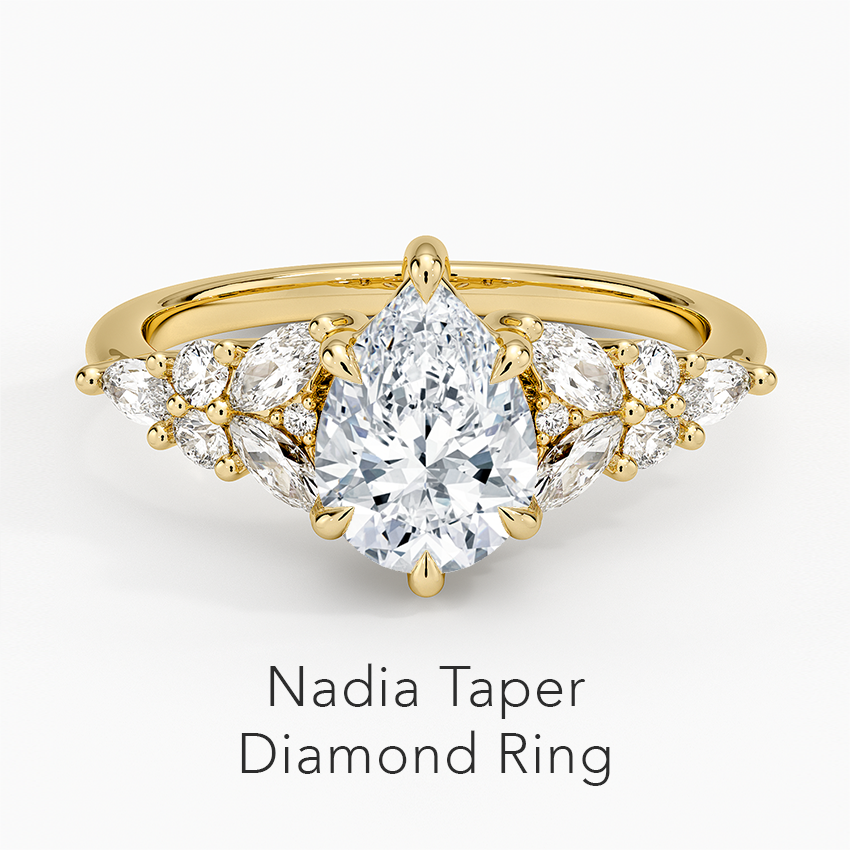 Nadia Taper Diamond Ring