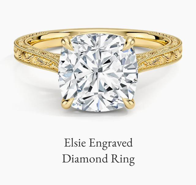 Elsie Engraved Ring