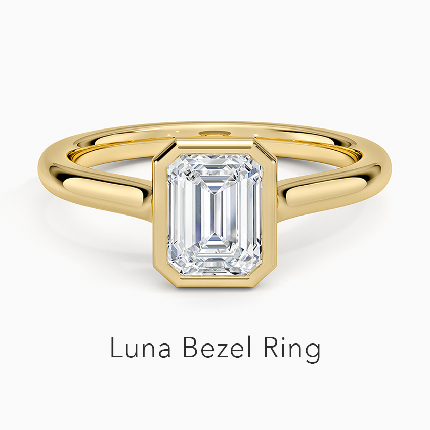 Luna 2mm Bezel Ring