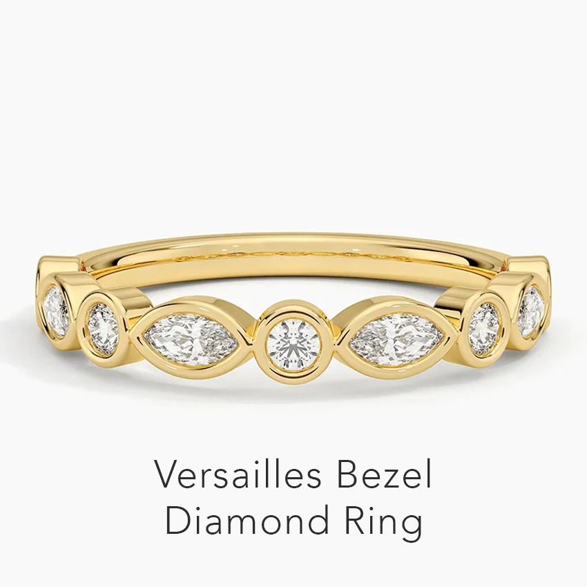 Versailles Bezel Diamond Ring