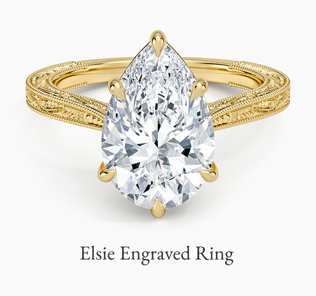 Elsie Engraved Ring