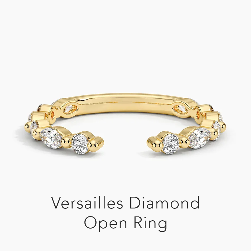 Versailles Diamond Open Ring