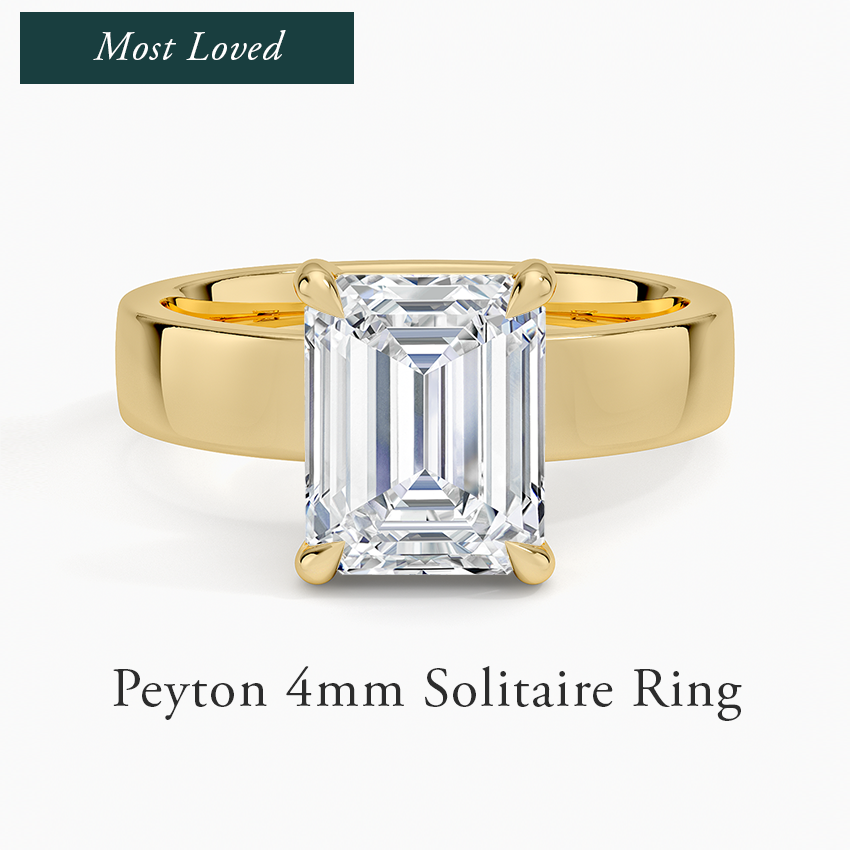 Peyton 4mm Solitaire Ring