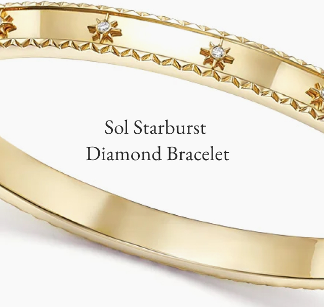 Sol Starburst Diamond 6.5 in. Bracelet