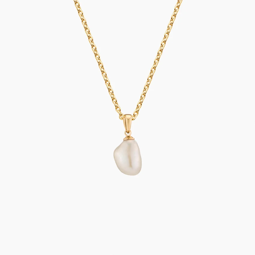 Baroque Freshwater Cultured Pearl Pendant