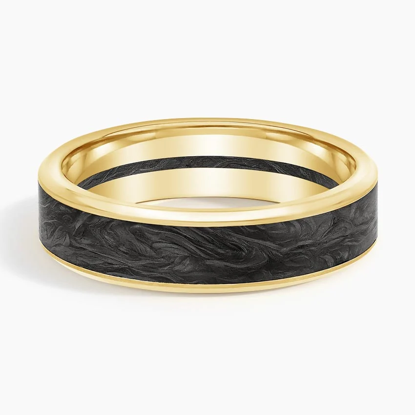 Blaze Black 6mm Ring