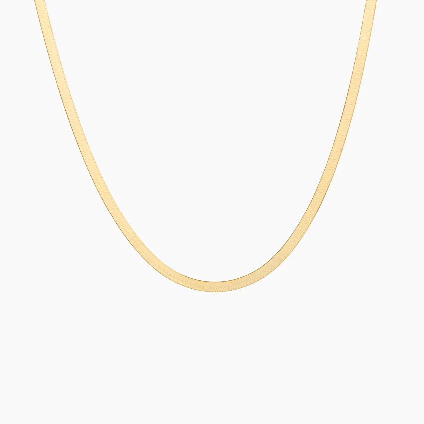 Dezi 16 in. Herringbone Necklace