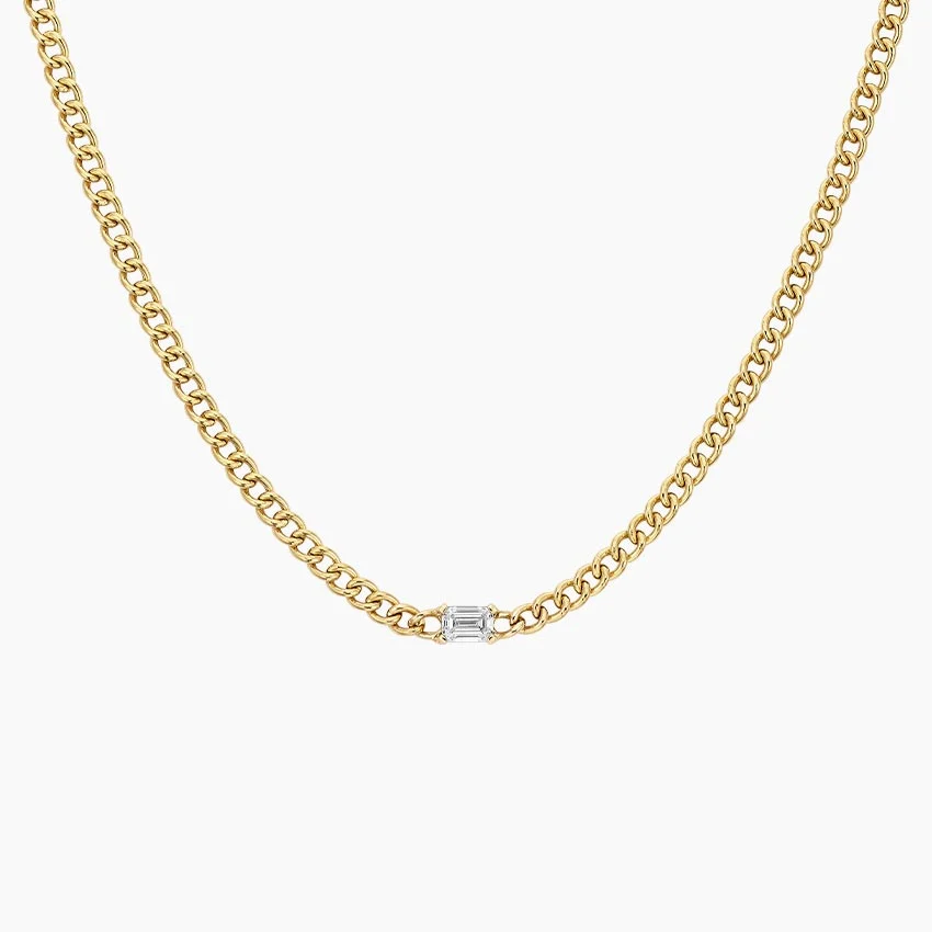 Lia Lab Diamond Chain Necklace