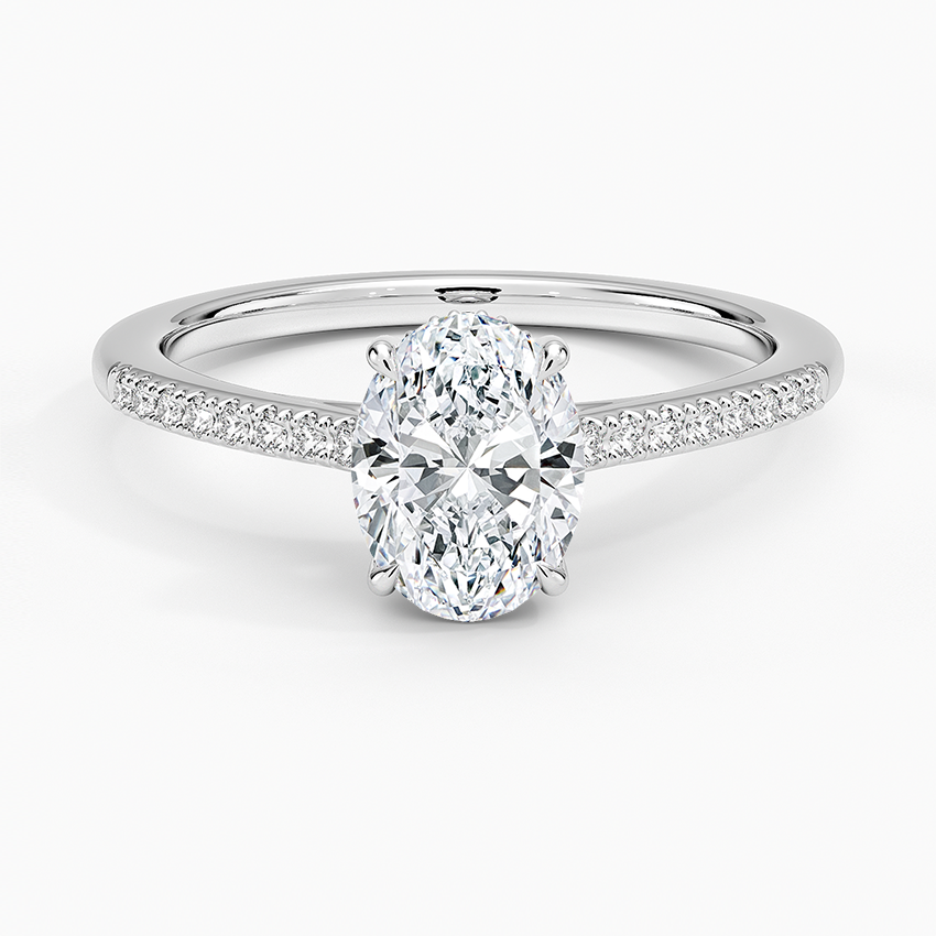 Lissome Half-Coverage Diamond Ring