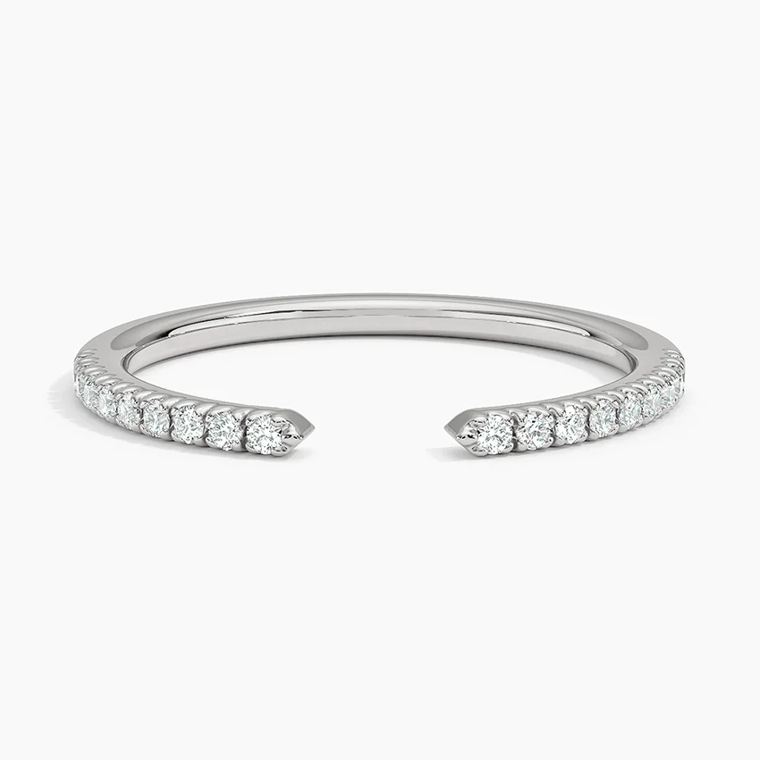 Sia Half Coverage Lab Diamond Ring