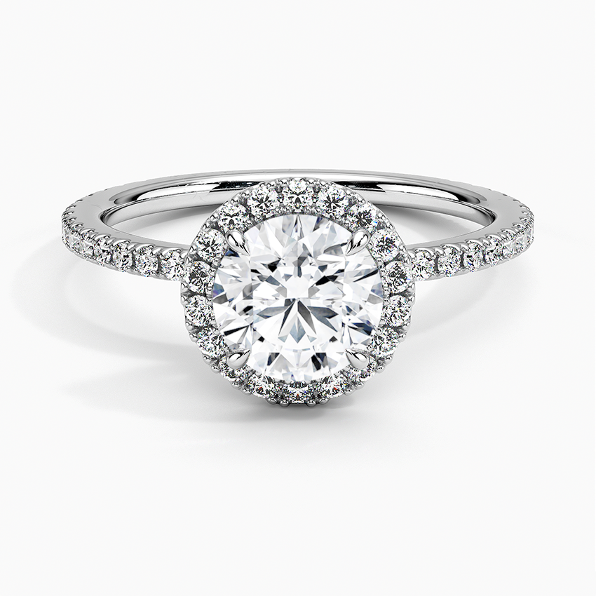 Waverly Halo Diamond Ring