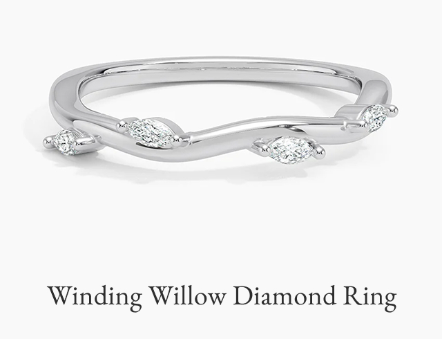 Winding Willow Diamond Ring