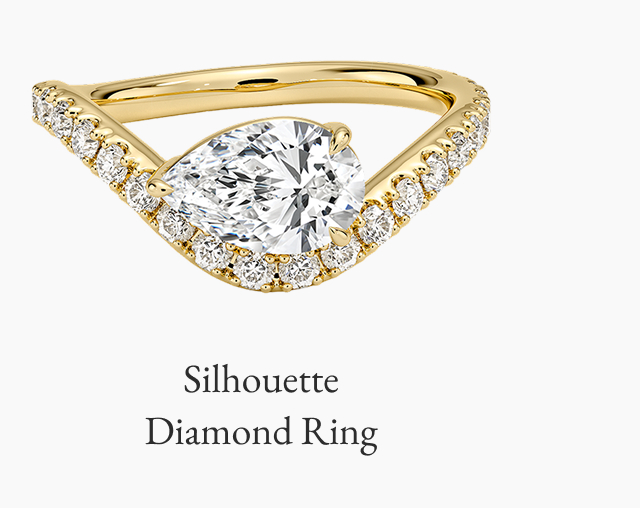 Silhouette Diamond Ring 