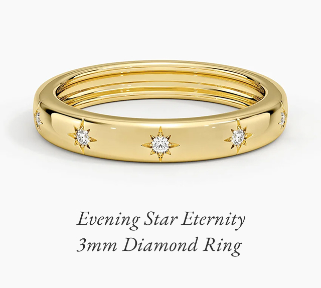 Evening Star Eternity 3mm Diamond Ring