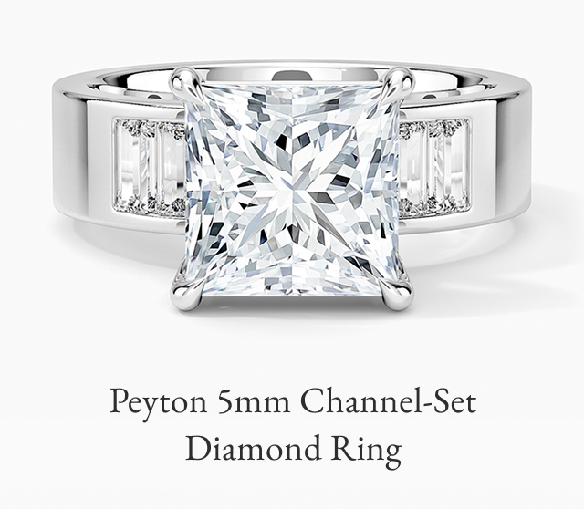 Peyton 5mm Channel-Set Diamond Ring
