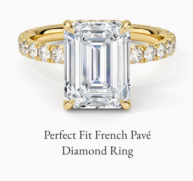 Perfect Fit French Pavé Diamond Ring