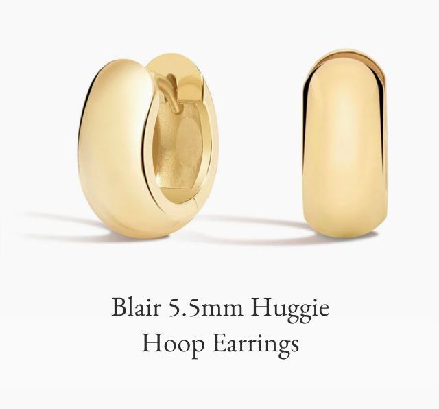 Blair 5.5mm Huggie Hoop Earrings