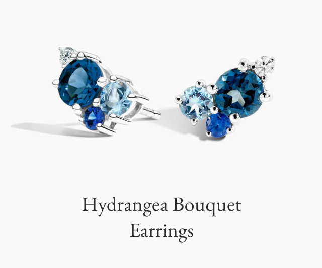 Hydrangea Bouquet Earrings