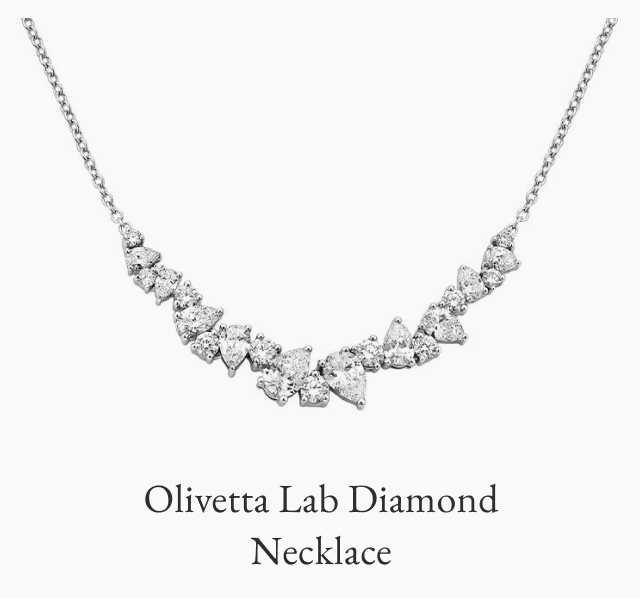 Olivetta Lab Diamond Necklace