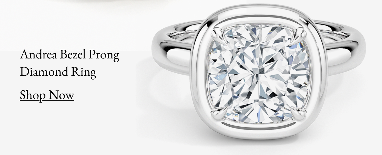 Andrea Bezel Prong Ring