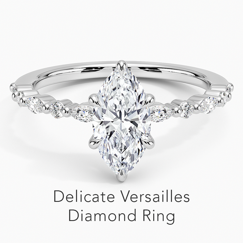 Delicate Versailles Diamond Ring