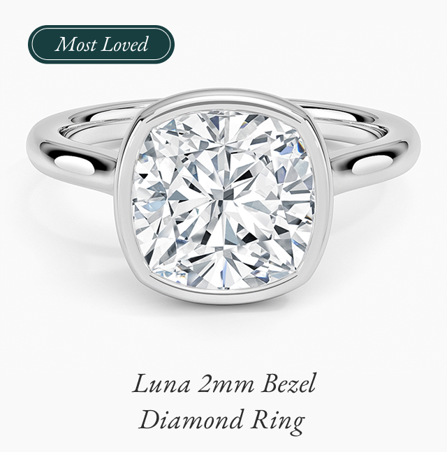 Luna 2mm Bezel Ring