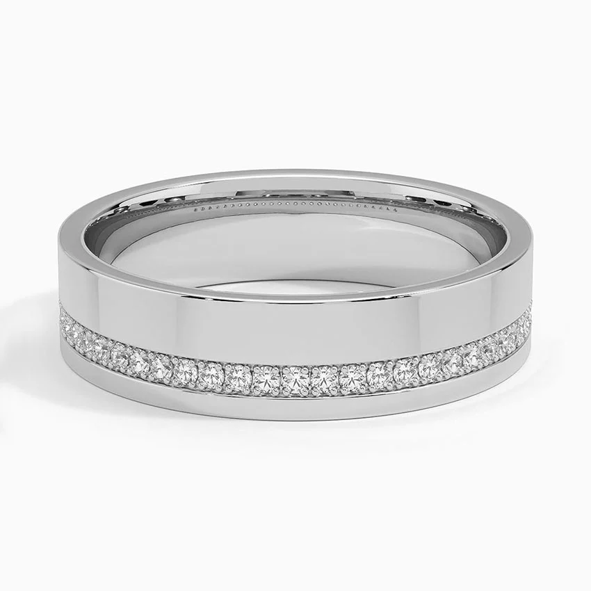 Austin Diamond 5.5mm Wedding Ring