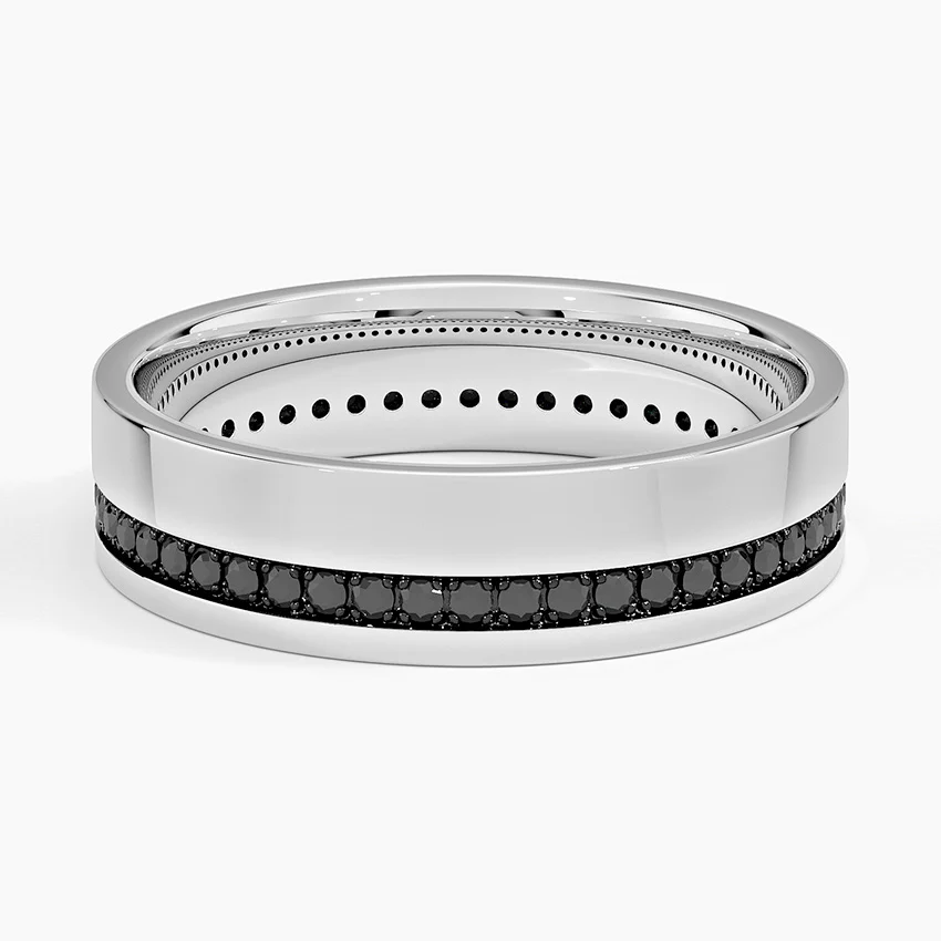 Austin Eternity Black Diamond 5.5mm Ring