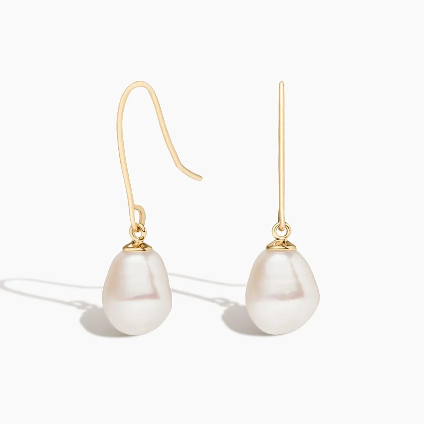 Baroque Freshwater Cultured Pearl Earrings