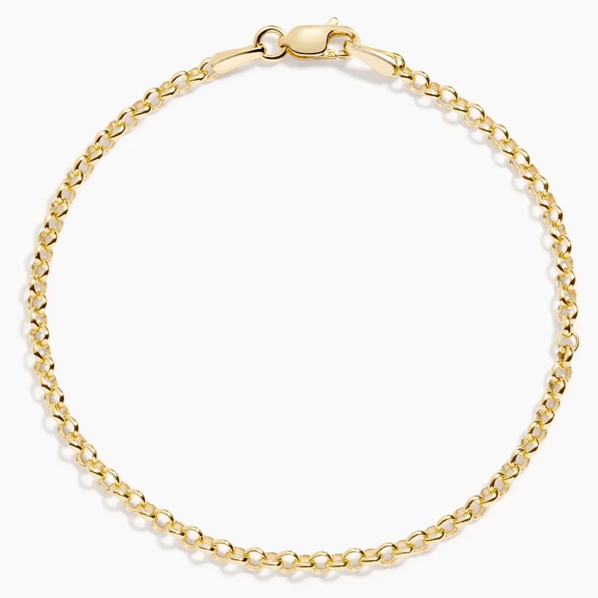 Charlie 6.5 in. Rolo Chain Bracelet