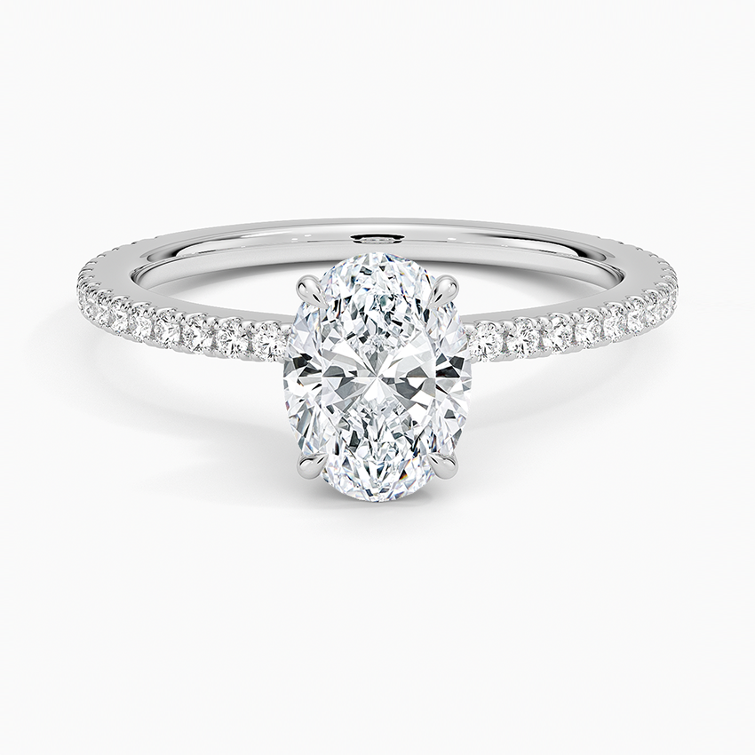 Demi Three-Quarter Coverage Diamond Ring