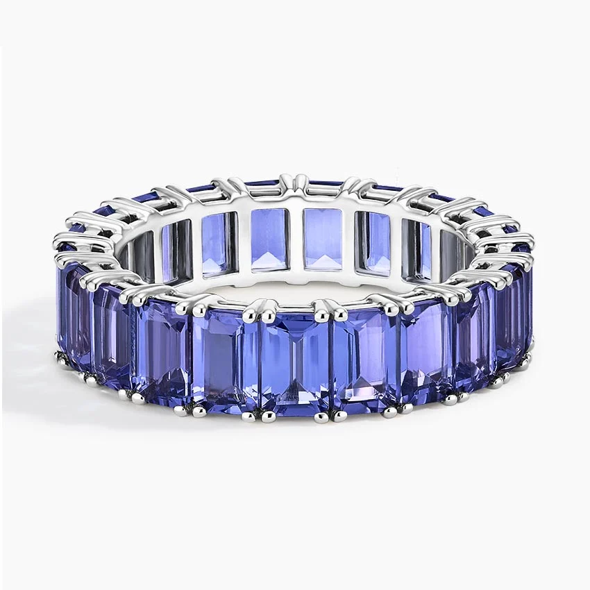 Eternity Tanzanite Cocktail Ring